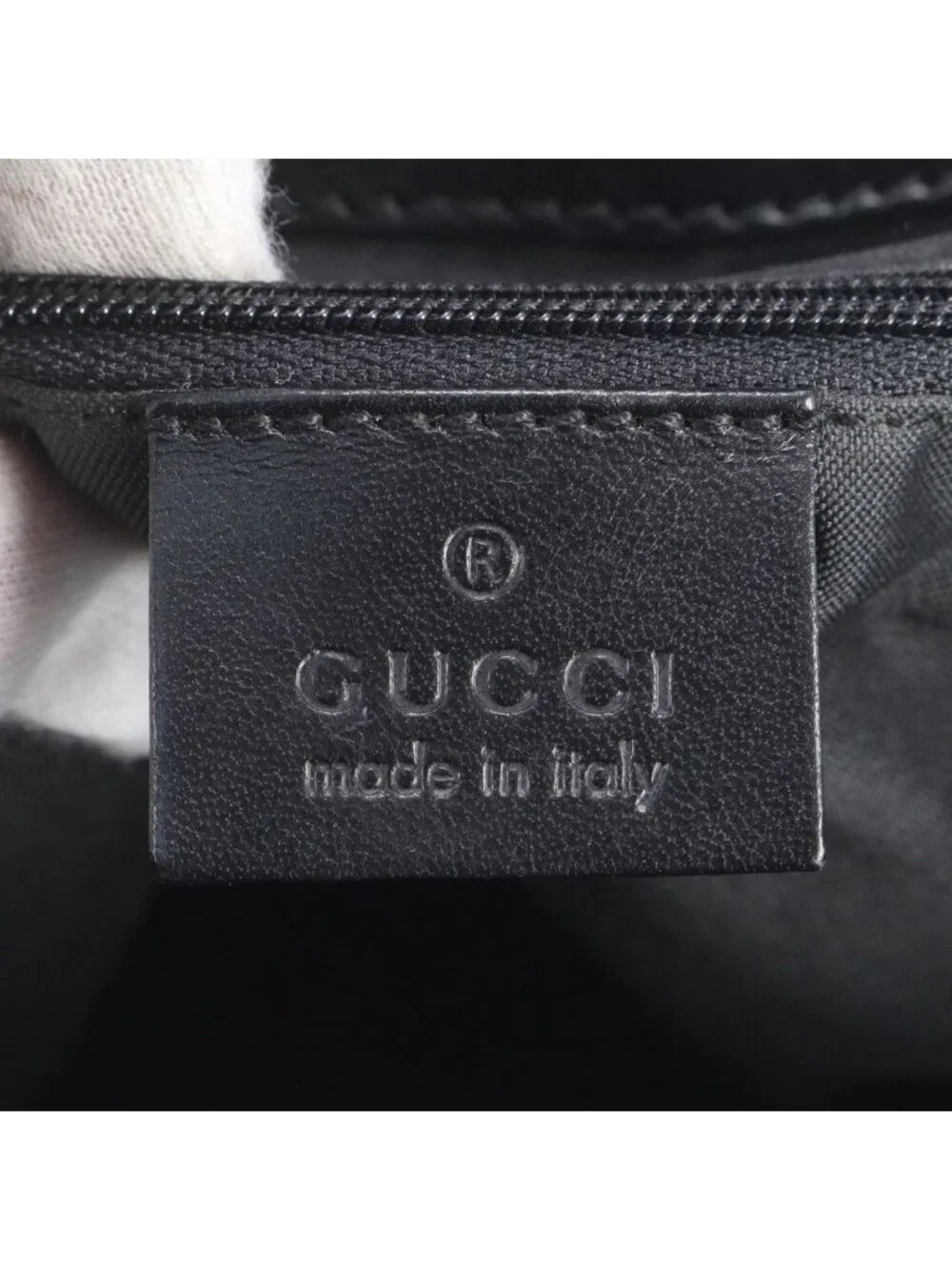 Gucci GG Canvas Leather Backpack Black